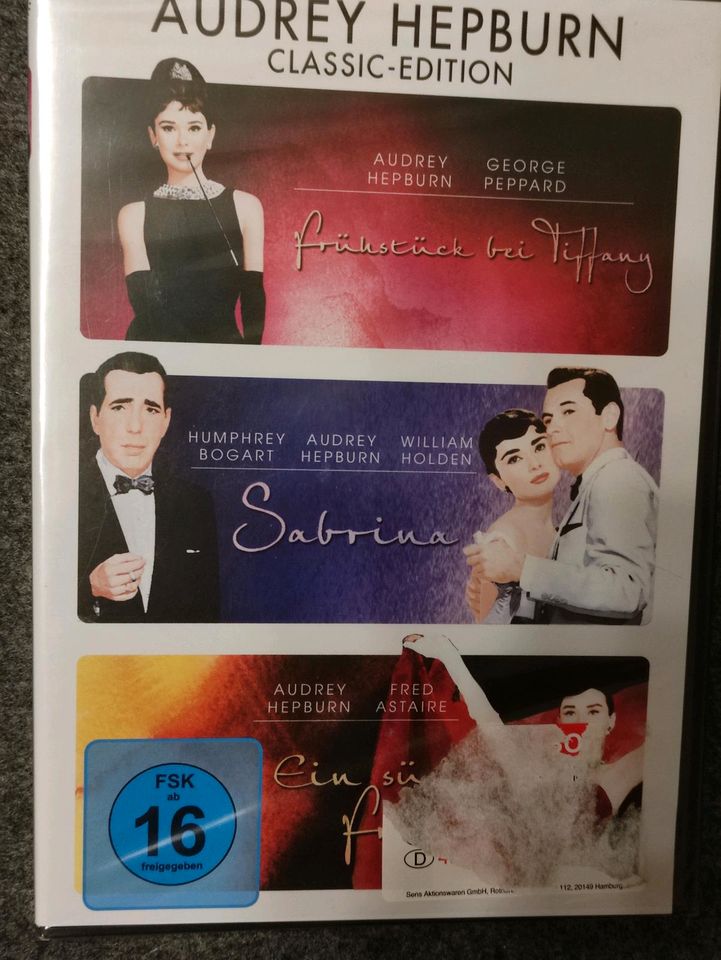 Neu&Ovp • DVD Audrey Hepburn Classic Edition • 3 Filme in Passau