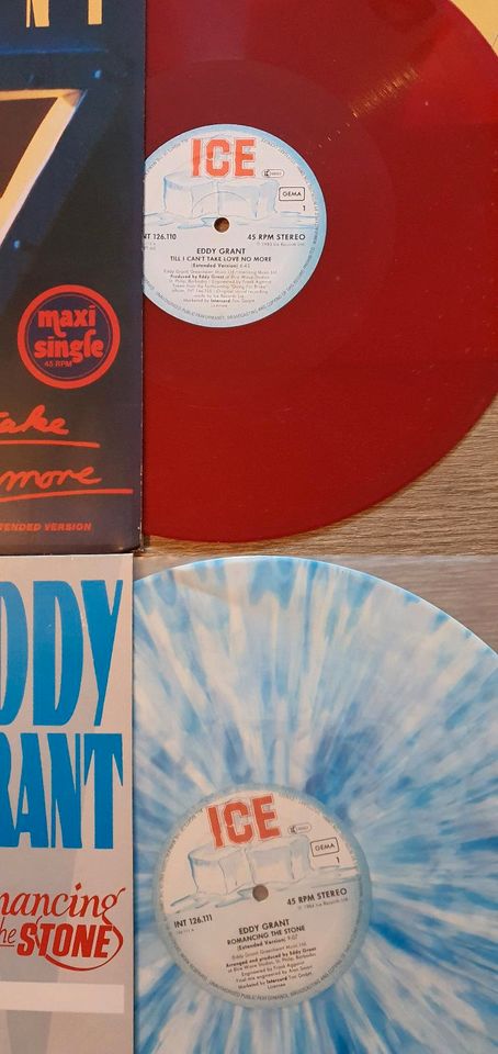 Eddy Grant 7x Maxi und Lp Vinyl Schallplatten 80s in Minden