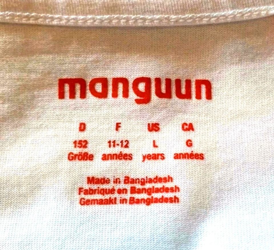 NEUES T-Shirt/Shirt mit Glitzereffeckt von manguun - Größe 152 in Freiburg im Breisgau