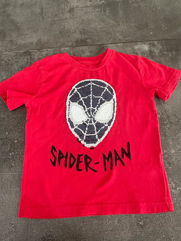 Next Spiderman T-Shirt, mit Wendepailetten, Gr.98 in Babenhausen