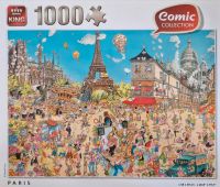 King Puzzle - 1000 Teile - Comic Collection - Paris Dresden - Mickten Vorschau