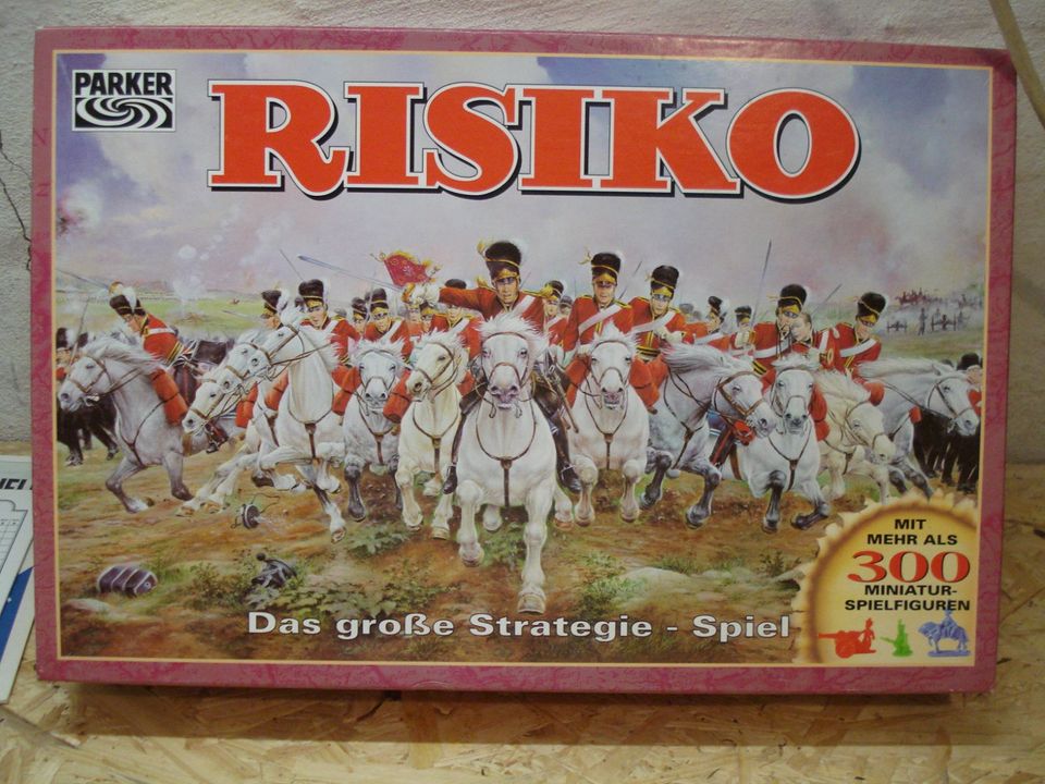 Risiko de Luxe (Parker) * mit 300 Miniatur-Spielfiguren in Gräfelfing