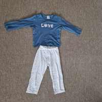 Schlafanzug, blau-weiß, Mädchen, impidimpi, Größe 98/104 Bayern - Triefenstein Vorschau