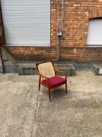 ◤ Peter Hvidt Sessel Vintage Geflecht Stuhl Dänisch Design Danish Chair mid Century 50er 60er 70er Retro Teakholz Teak Berlin - Mitte Vorschau