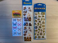 Tiere Sticker Aufkleber Katzen Hunde u. Schmetterlinge Brandenburg - Blankenfelde-Mahlow Vorschau