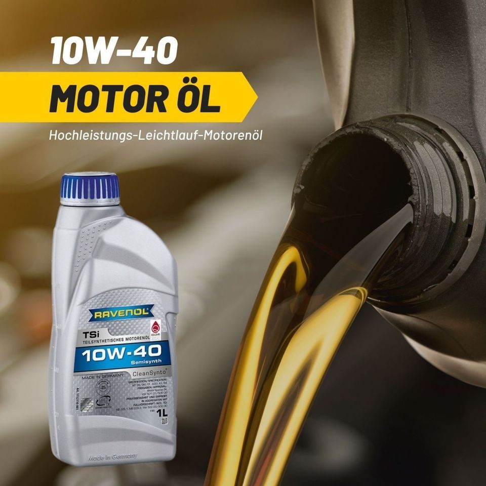 (14.00€/1l) Ravenol TSI SAE 10W-40 Hochleistungs-Leichtlauf Motor in Bonn