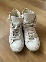 Converse Chucks Leder Weiß Gr. 36,5 Hessen - Bad Hersfeld Vorschau