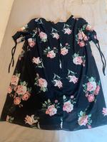 Kleid mit Blumen, Größe 46, bonprix, lockerer Sitz , plus Size Bayern - Freising Vorschau