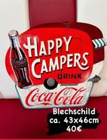 Blechschild Coca Cola Diner happy Camper Küche Schild Häfen - Bremerhaven Vorschau