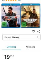 Top Gun + Top Gun Maverick 2 Filme Blu-ray Set Kult Tom Cruise Hessen - Ranstadt Vorschau