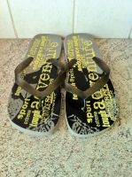 FLIP FLOPS ZEHENTRETER  grau schwarz   Gr.42 Nordrhein-Westfalen - Bad Driburg Vorschau