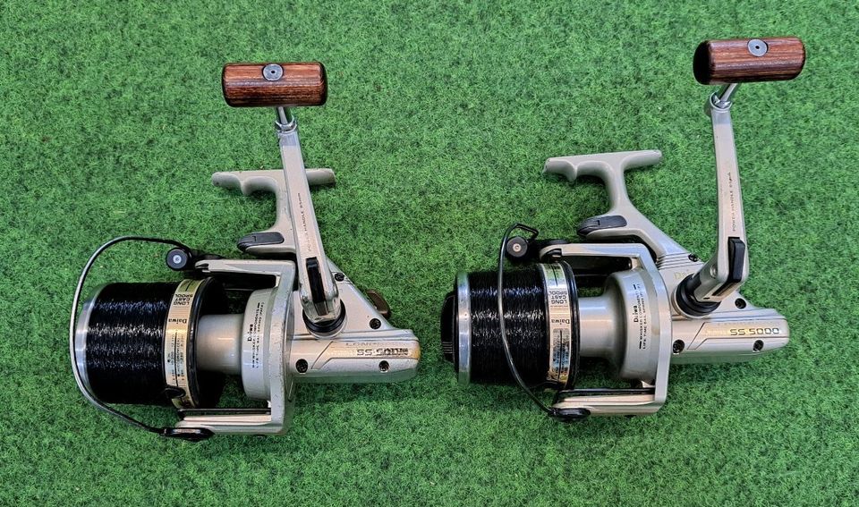 2× Daiwa Longbeam SS5000 Karpfenrollen SS 5000 Karpfenangeln Carp in Bad Bentheim