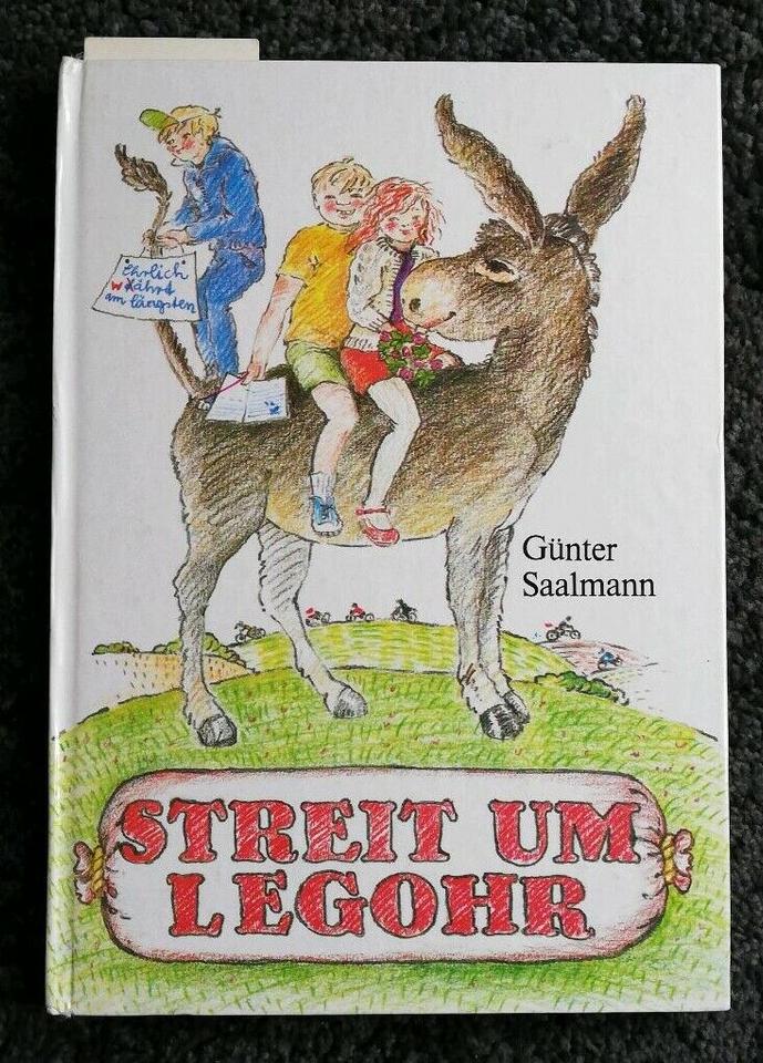 Altes DDR-Kinderbuch "Streit um Legohr" von Günter Saalmann in Wernigerode