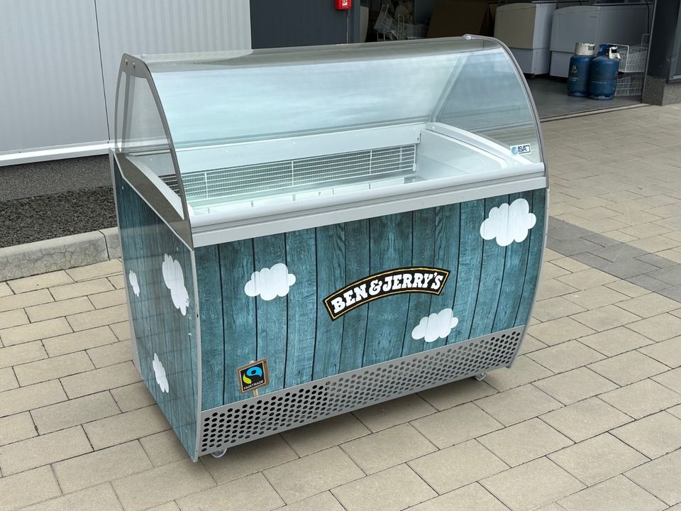 ISA CLEVER 10x 5l Behälter Eissorten Eiswannen Eisvitrine Kühlvitrine Eistheke für Eiscafe in Berlin