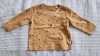 Baby Sanetta Langarmshirt Shirt Langarm ocker Hunde Gr. 56 Berlin - Biesdorf Vorschau