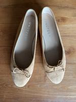 Unützer Ballerinas ungetragen 39,5 Wildleder Beige Eimsbüttel - Hamburg Lokstedt Vorschau