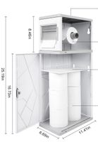 Waretary Toilettenschrank, Badschrank Schmal Badezimmerschrank Baden-Württemberg - Niederstotzingen Vorschau