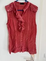 Liebeskind Bluse mit Rüschen in rot gr. 42/XL Bayern - Lindau Vorschau