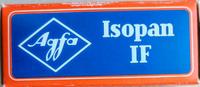 AGFA Isopan IF Panachromatic Film 1977 neu 120er Film selten Niedersachsen - Butjadingen Vorschau