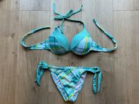 Bikini Set kariert Türkis Gr 36/S Schleswig-Holstein - Selent Vorschau