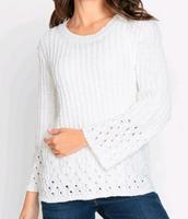 Olsen Sommerpulli Henny Größe 38 wollweiß regular fit Obervieland - Arsten Vorschau