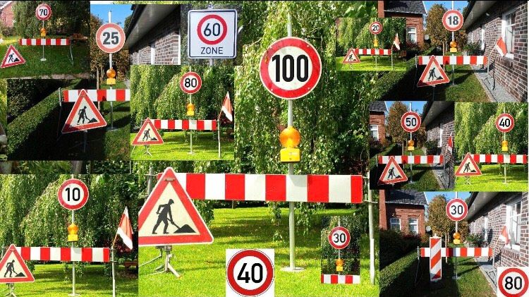 Schilderverleih zum 100. Geburtstag (BAUSTELLE) Geburtstagsschild in Westoverledingen