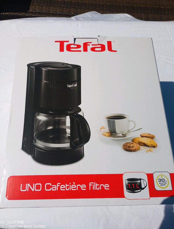 Kaffemaschine Tefal Neu in Hillersleben