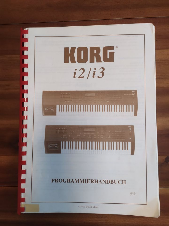 Korg i3 Synthesizer Keyboard Workstation (1993) in Attenkirchen