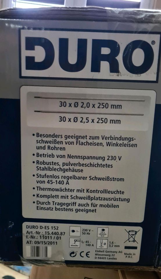 Duro Elektrodenschweißgerät in Sassenburg