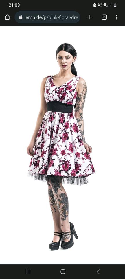 Rockabilly Kleid emp Größe 38 (Etikett 40) in Sehnde