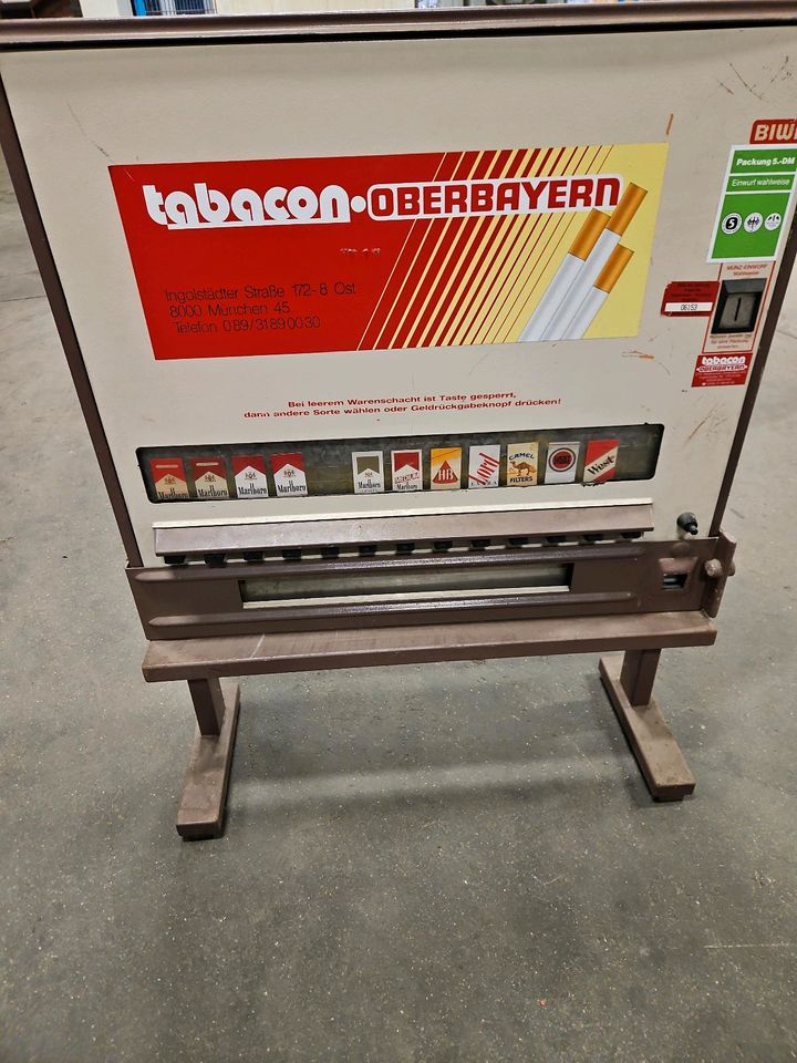 Zigarettenautomat Biwa tabacon Zigaretten Automat in München
