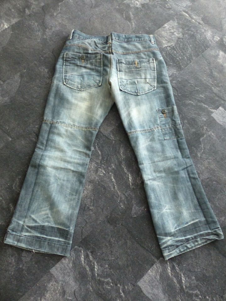 Combat Fit Jeans (01) W:34 L:30 in Scholen