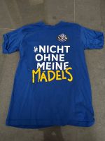 blaues T-Shirt mit Druck, Gr. 152/164 Baden-Württemberg - Neulußheim Vorschau