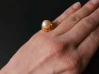 Antiker Gold Ring mit Perle passt vielen Größen da offen Essen - Essen-Ruhrhalbinsel Vorschau