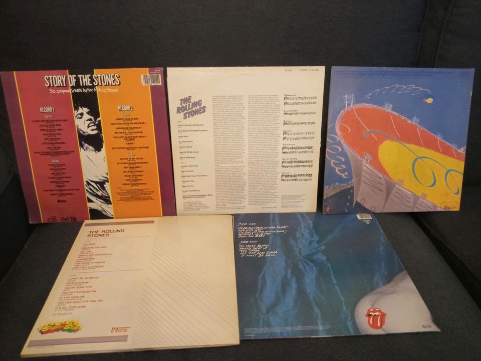 Vinyl Schallplatten Sammlung The Rolling Stones 5LP Classic Rock in Bad Staffelstein