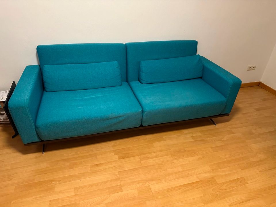 Sofa und Sofa zustück Türkis in München