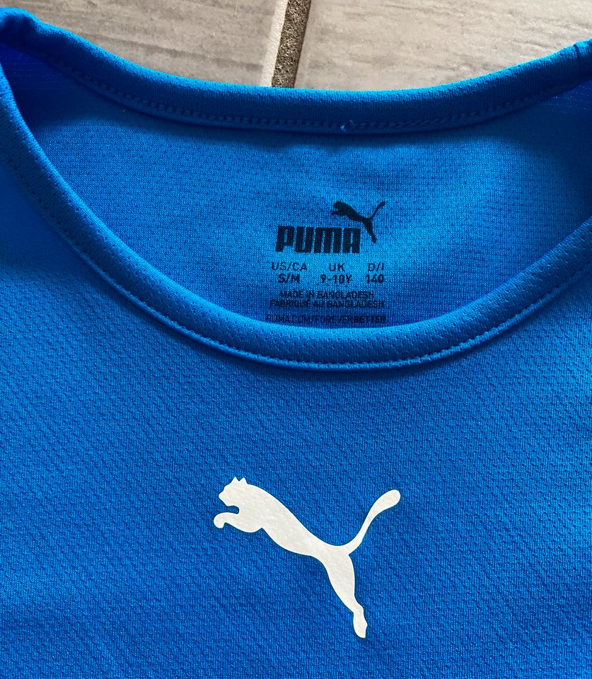 Trikot Puma Gr. 140 blau in Heusweiler