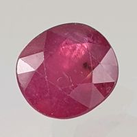 Echter fac. Rubin oval / beh. ( 5,60 Carat ) 10,3 x 9,4 mm AB Nordrhein-Westfalen - Recklinghausen Vorschau