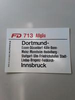 Zuglaufschild, DB Schleswig-Holstein - Ahrensburg Vorschau