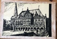 sehr alte Postkarte " Rathaus zu Bremen " Neustadt - Neuenland Vorschau