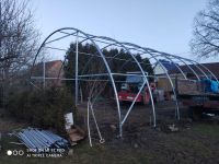 Leichtbauhalle - PVC Folie & Stahlrohr Konstruktion - Keine Genehmigung notwendig - Schneller Instalation ohne Fundament - Statik & Anleitung - Wetterfest - Hohe Traglast - Sehr stabil - Garantie Hamburg-Mitte - Hamburg Altstadt Vorschau