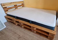 Bett aus Europaletten inkl Matratze 1,2x2,0 Palettenbett Sachsen-Anhalt - Magdeburg Vorschau