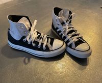 Converse Chucks schwarz/weiß Gr 36, wenig getragen Baden-Württemberg - Mühlhausen Vorschau