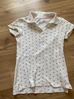 H&M Poloshirt weiß mit Ankern Gr. S Niedersachsen - Lehre Vorschau