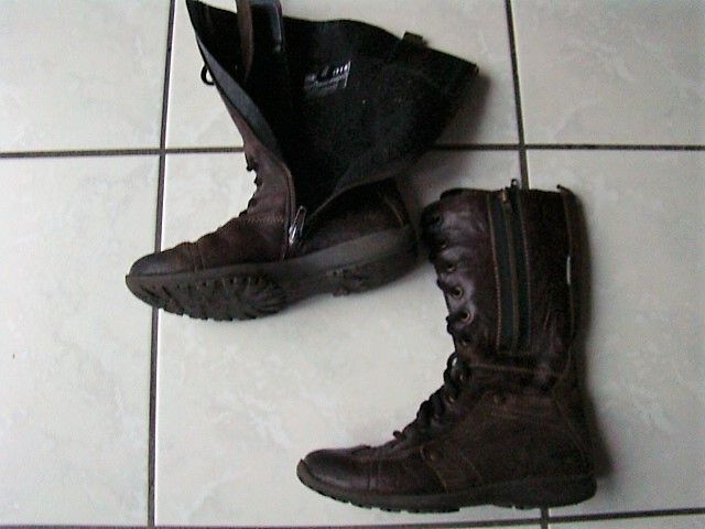 RICHTER LEDER STIEFEL 32 Mädchen Schuhe Boots Übergang braun in Menden