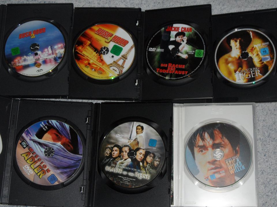 13x Jackie Chan Filme Paket - DVD - Deutsch in Ludwigshafen