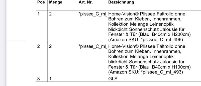 Home Vision Premium Plissee ohne Bohren - verschiedene Größen in Piding