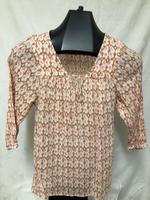 Bluse, rosa-braun-weiß - Gr. 34/36 - von H&M Bayern - Rödental Vorschau