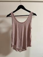 himbeerrot/weiß/gestreiftes Top von Pieces, Größe XS Bayern - Würzburg Vorschau