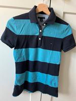 Tommy Hilfiger Polo Poloshirt Größe XS 34 36 S blau Dresden - Löbtau-Süd Vorschau